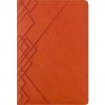Ежедневник Index Line недатиров., ф. А5, кожзам, лин, перф.угла, ляссе, 352с, оранжевый