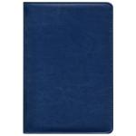 Ежедневник NATURE, кожзам, синий, лин., недатиров.,перф.угла,ляссе,336с.,ф.А5