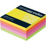 Бумага для заметок с липким слоем МИНИ-КУБ, разм. 51х51 мм, 5 неоновых цветов, 250 л.