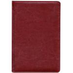 Ежедневник NATURE, кожзам, красный, лин., недатиров.,перф.угла,ляссе,336с.,ф.А5