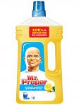 MR PROPER Моющая жидкость для полов и стен Лимон 1л