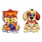 ВладиТ Мягкие магнитные Baby puzzle "Домашние любимцы"