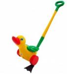 *Полесье Каталка Утёнок с ручкой 7925