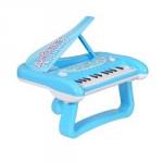 Игрушка музыкальная 9013-1 Пианино цв. голубой в/к