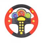 Игрушка музыкальная ZY0582A-11-2 Руль цвет красный, свет/звук в/п
