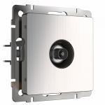 Механизм глянцевый никель - ТВ-розетка (глянцевый никель)