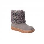 005-47-C Ботинки девоч.21-26 Серый(8)