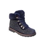 005-51-A Ботинки девоч.27-32 Т.Синий(8)