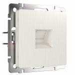 Механизм перламутровый рифленый - Розетка Ethernet RJ-45 (перламутровый рифленый)