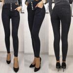 Джеггины 965-1 черно-серые AN