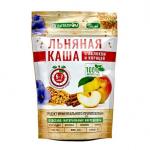 Каша льняная с яблоками и корицей, дой-пак, 300 г