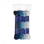 Нитки для вышивания "Г-ма" набор мулине VM-08 100% вискоза 8 x 8 м