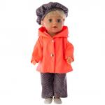 Дождевик, брюки, берет и туфли для сестрички Baby Born