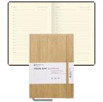 Ежедневник недатированный, A5, 136л., кожзам, Greenwich Line "Woodstock", бежевый