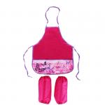 Фартук с нарукавниками ArtSpace "Бабочки", 39*49 см, 2 кармана, ФС_280823/ФМ_280823