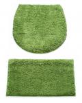 Bagnola Набор пушистых ковриков для ванной 30х50+47*50 см пихта 2 шт.