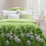 КПБ 2.0 био комфорт "Любимый дом" (70х70) рис. 15056-1/15063-1 Ландыши