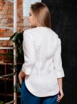 Блузка из льна 21-04 белый