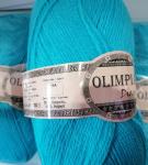 Пряжа для руч.вяз."Olimpia Diana" цв.16А бирюза (ш-50%, акр-50%) 500г
