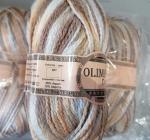 Пряжа для руч.вяз."Olimpia Dafna" цв.DF7 м-медовая (шерсть мерс-15%,акр-85%) 5шт*100г