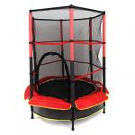 SILAPRO Батут с сеткой d140хh145см, до 45кг, от 3 до 6 лет
