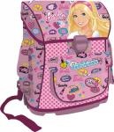 BRDLM-12T-568 Ранец школьный, спинка - толстый поролон, жесткое дно, жесткие стенки 37х30х16,5 см Барби