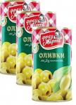 *Набор 3 шт. Оливки б/к 300 г Фрау Марта калибр 280/320, шт