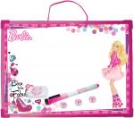 BRBB-US1-Z150098 Доска "Пиши-стирай" на веревочке, губка для стирания записей, 3 магнита. Размер 42 х 30,5 х 1 см Barbie