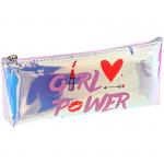 Пенал мягкий 190*80*25 ArtSpace Girl power, радужный ПВХ, Tn_19771