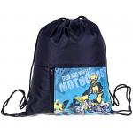 Мешок для обуви 1 отделение ArtSpace Motocross, 340*410мм, карман на молнии, МДK_27003