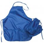 Фартук с нарукавниками ArtSpace, 54*45см, 3 кармана, синий, ФН_1201