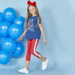 Брюки укороченные (капри) д/дев