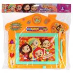 B1848516-SP Доска д/рисования Сказочный патруль магнитная, 3 штампа, 32*27см в пак. "Играем вместе"