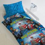 КПБ Бязь 125 г/м2 "Детский " 1,5 сп. ( нав 70/70 1 шт.) (диз.: "Щенячий патруль" 8783+8786 вид 1 В пути)