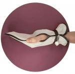 Шёлковые рукавицы для пилинга для тела из плотного крепового шёлка