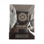 Шёлковая резинка для волос (черный)