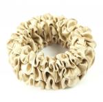 Шёлковая резинка для волос (золото)