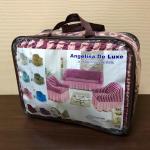 Чехол для мягкой мебели De Luxe (на диван +2 кресла) (диз.: 4 коричневый)