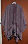 Пончо, производство Турция, можно носить как двухстороннюю