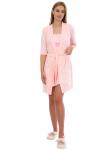 Домашний комплект с сорочкой К616Р