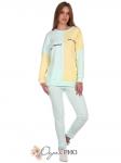 Женский костюм с брюками Мята К609М