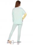 Женский костюм с брюками Мята К609М