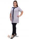 Серая женская туника АП8