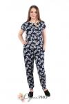 Брючный костюм с орнаментом КП03