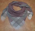 Платок легкий клетка арт 2, 90*90 см