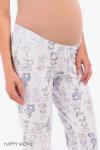Брюки пижамные для беременных