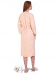 Халат бежевый для сауны СТГ17