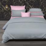 Комплект постельного белья 2.0 перкаль Унисон (70х70) рис. 86061-13/86066-3 Rocher активное крашение