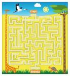 Лабиринт с шариком Африка