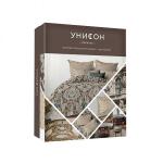 КПБ 2.0 сатин "Unison" Sateen Luxury (70х70) рис. 15379-2/15380-1 Louvre